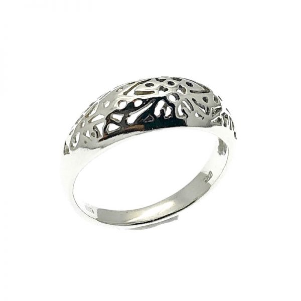 Bohemian zilveren ring
