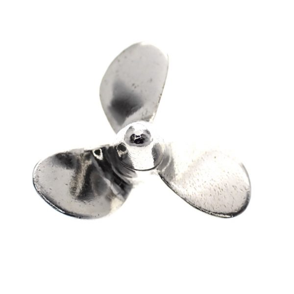 zilveren hanger propeller