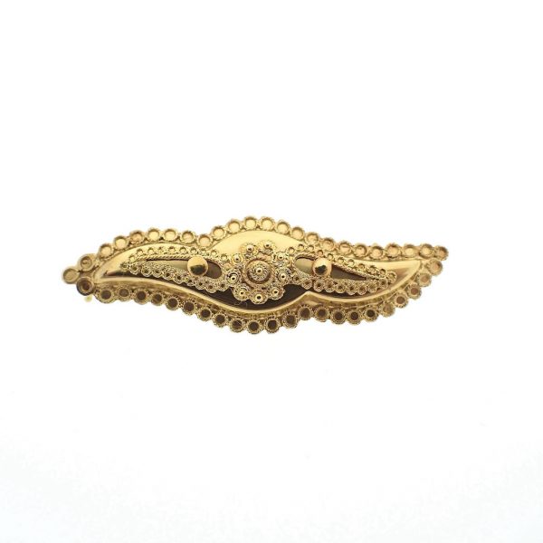 gouden antieke broche