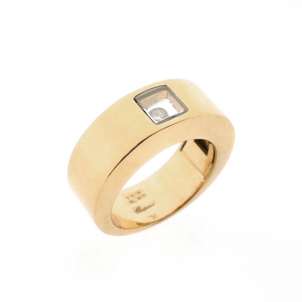 hoe vaak Vergelijking gemakkelijk 18 Krt. Gouden ring met diamant 0,05 ct. | Chopard - Juweelwinkel.nl