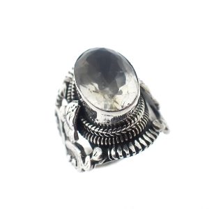 zilveren ring gothic