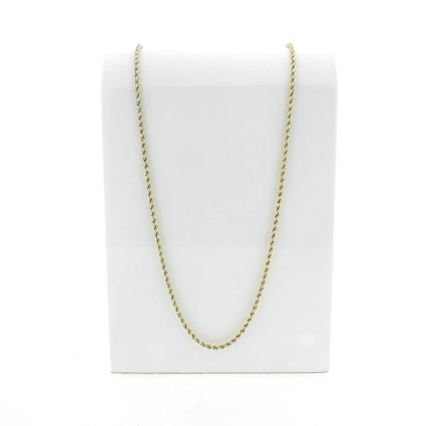 14k lange Singapore schakel ketting