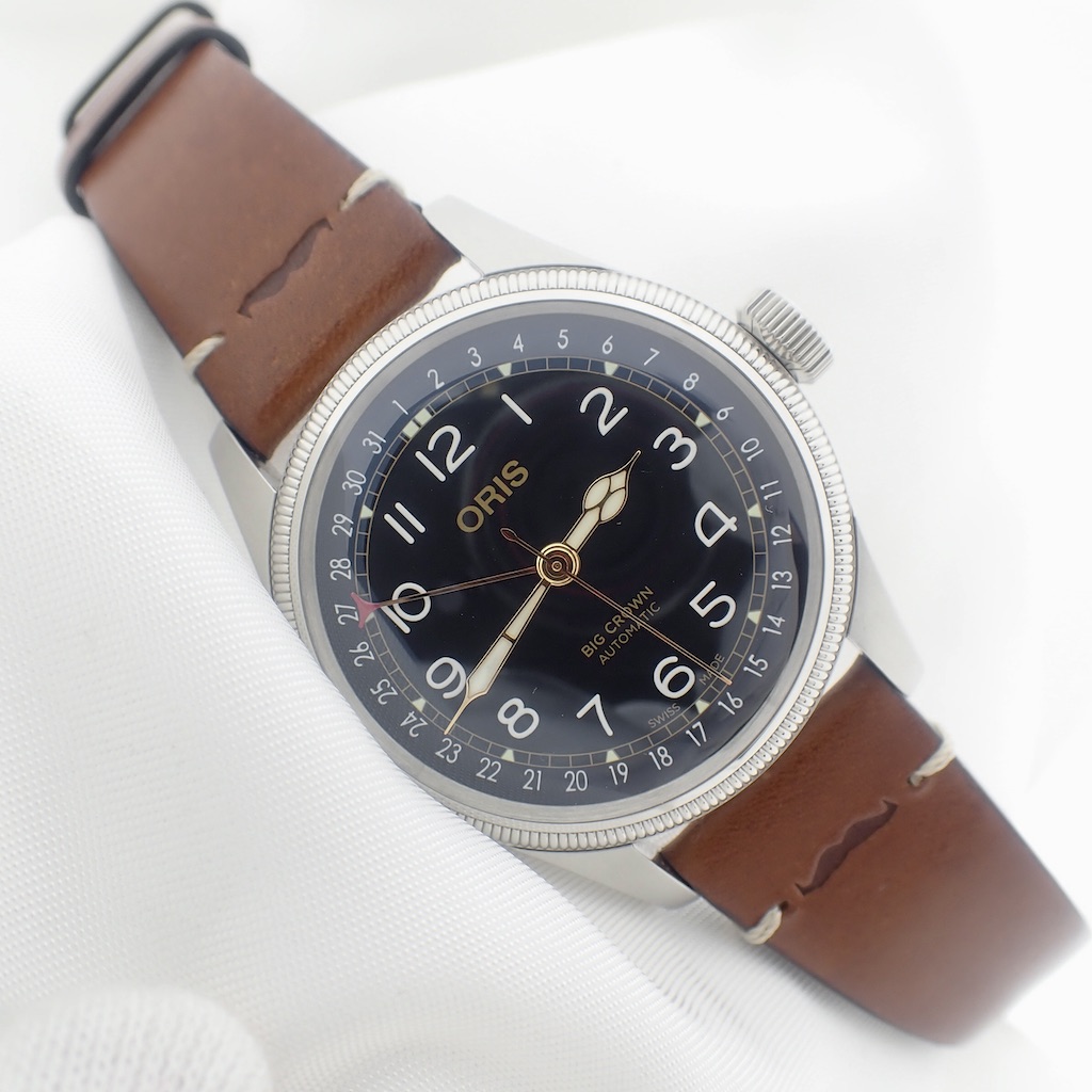 Oris big crown hotsell pointer date movember edition