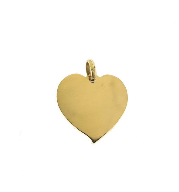 14 karaat gouden hanger van een hartje