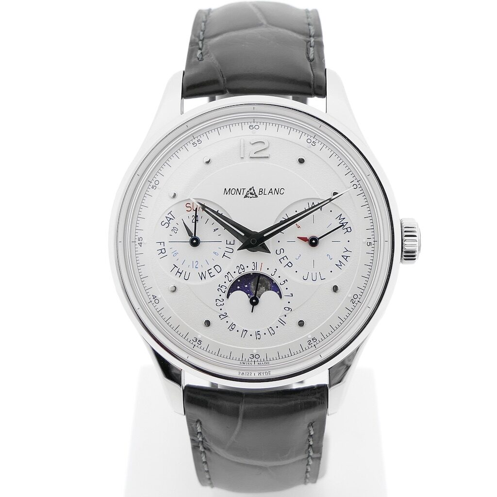 Montblanc Heritage Perpetual Calendar; Automatisch heren horloge met eeuwige kalender 