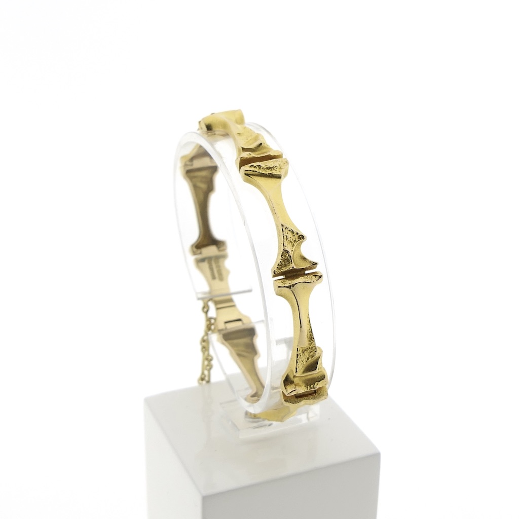 reinigen Knikken neef Gouden Lapponia armband; Mukka | 17 cm - Juweelwinkel.nl