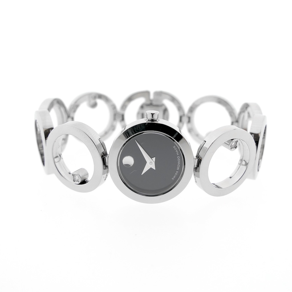 Movado Ono Dames horloge met diamanten Juweelwinkel