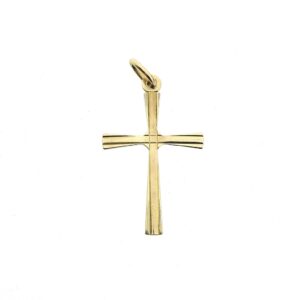 8 karaat hanger van een kruis