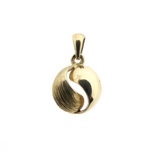 gouden yin yang hanger