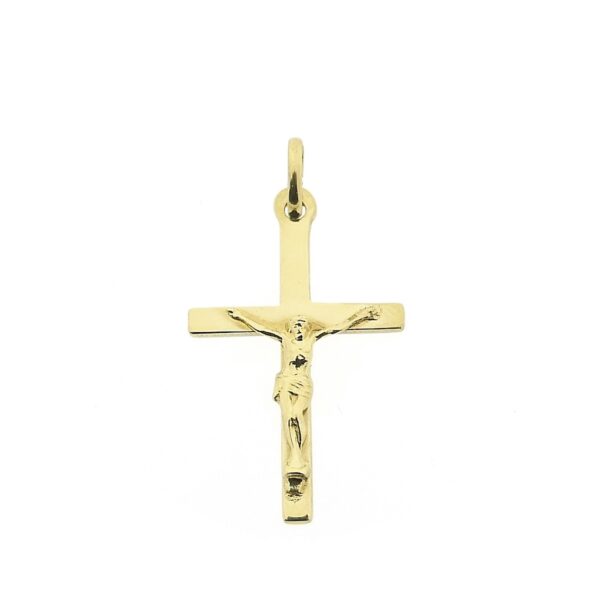 14 karaat gouden hanger van het kruis met Corpus