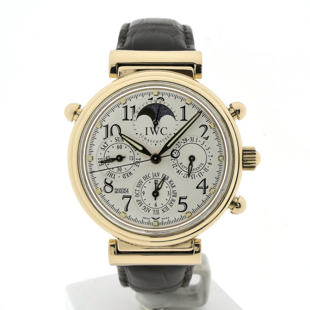 IWC Da Vinci Perpetual Calendar Rattrapante Chronograaf IW3754003; 18k