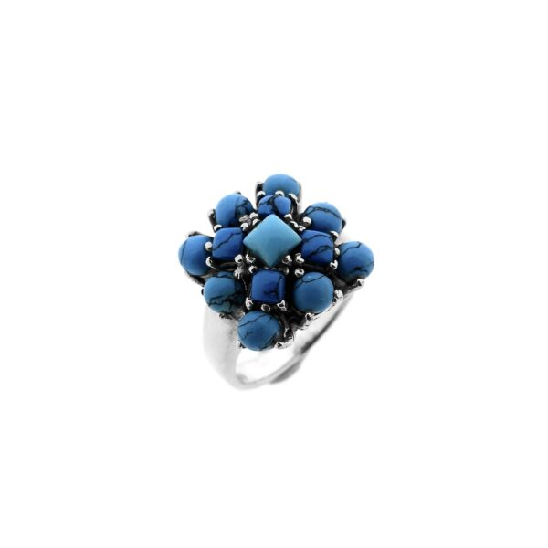 zilveren ring turquoise