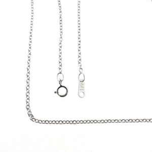 Platinum ketting voor hanger