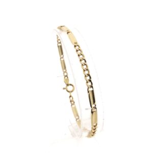 gouden heren armband