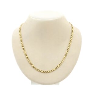 14 karaat gouden infinty schakel ketting