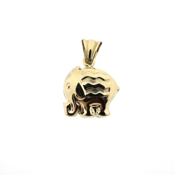 gouden olifant hanger