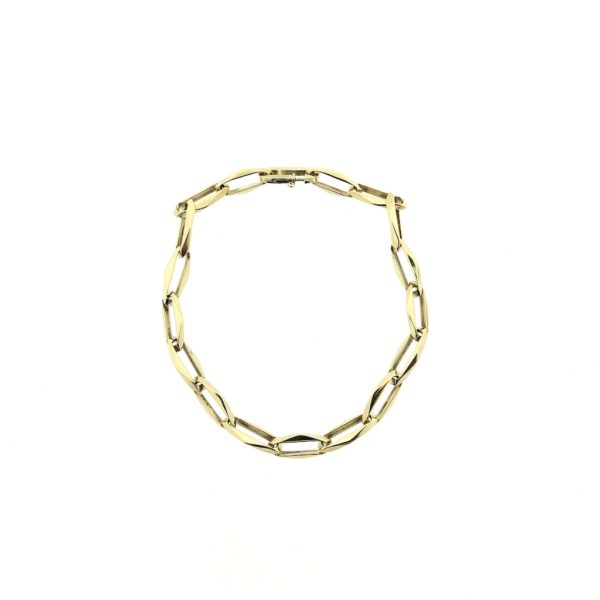 Gouden closed for ever armband | 21 cm