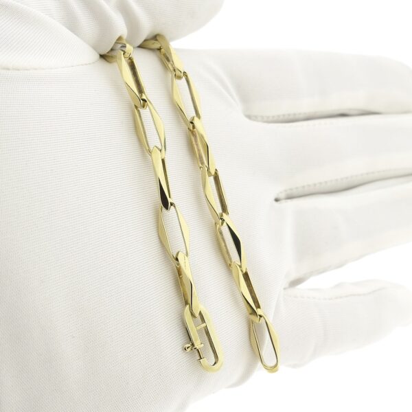 Gouden closed for ever armband | 21 cm