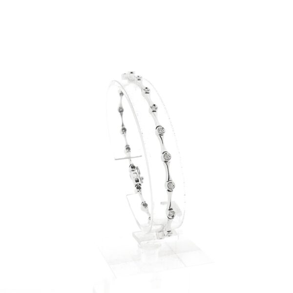 Platina armband met diamant