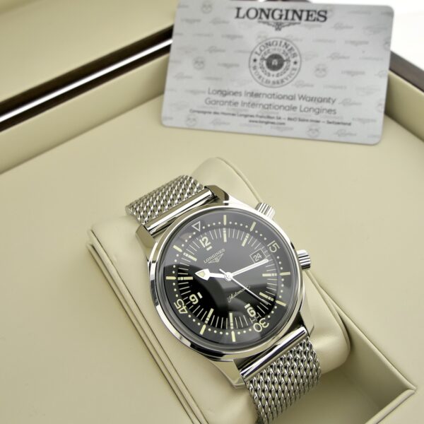 Longines Legend Diver 42mm L3.774.4.50.6; Automatisch heren horloge