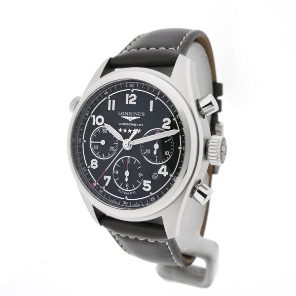 Longines Spirit Chronometer Chronograph L3.820.4; Automatisch heren horloge