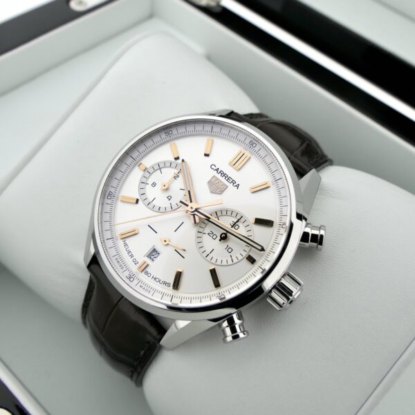 TAG Heuer Carrera Calibre 02 Chronograph CBN2013.FC6483;Automatisch heren horloge