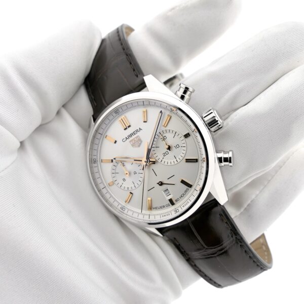 TAG Heuer Carrera Calibre 02 Chronograph CBN2013.FC6483;Automatisch heren horloge