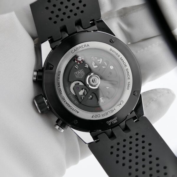 TAG Heuer Carrera Calibre 02 Tourbillon Chronograph CAR5A8Y.FC6377; Automatisch heren horloge
