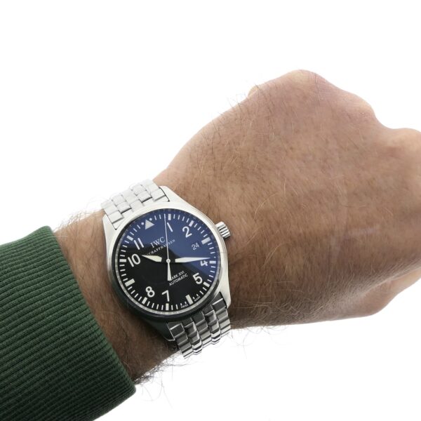 **GERESERVEERD** IWC Fliegeruhr Spitfire 'Mark XVI' IW3255; Automatisch heren horloge