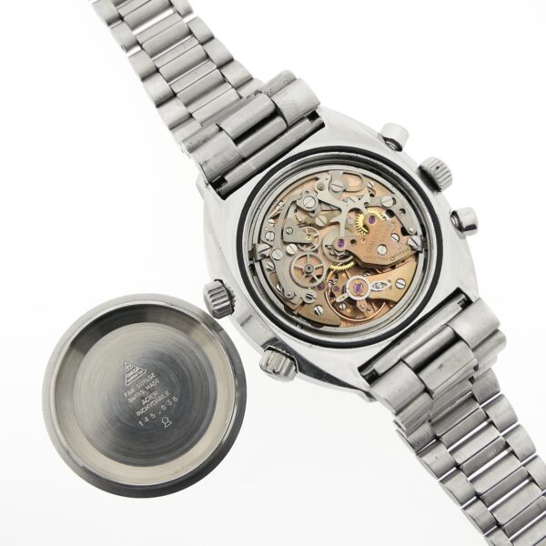 Omega Flightmaster 145.036; Vintage chronograaf piloten horloge