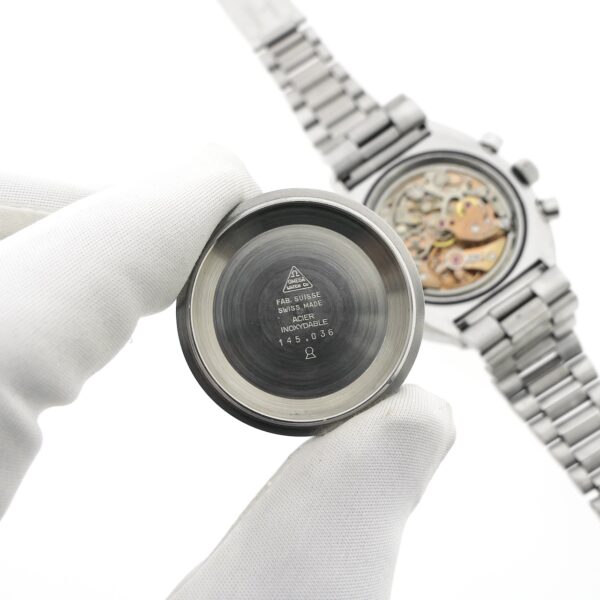 Omega Flightmaster 145.036; Vintage chronograaf piloten horloge