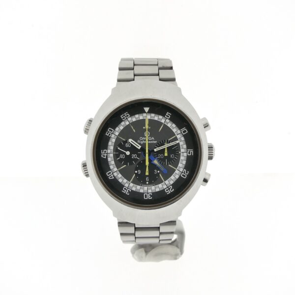 Omega Flightmaster 145.036; Vintage chronograaf piloten horloge