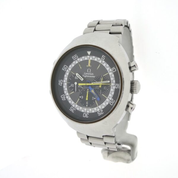 Omega Flightmaster 145.036; Vintage chronograaf piloten horloge