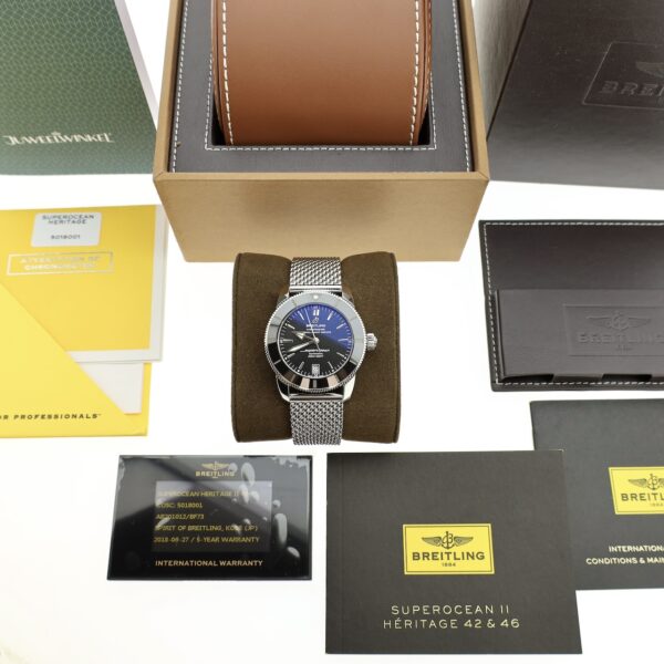 Breitling Superocean Heritage 42mm AB2010; Automatisch heren horloge