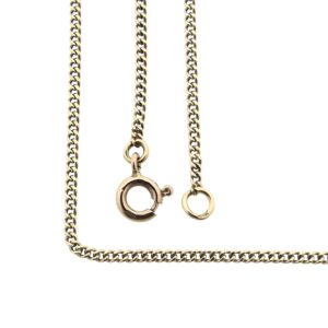 14 karaat geelgouden gourmet schakel ketting
