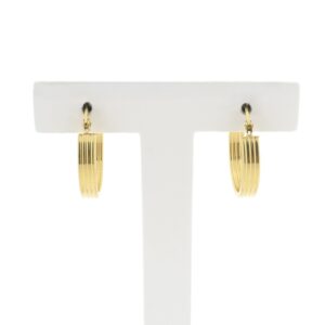 14 karaat gouden oorringen | Ø 18,0 mm