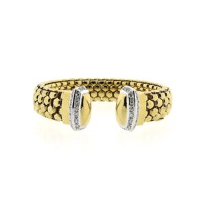 18 karaat bicolor gouden armband met diamant van het merk FOPE