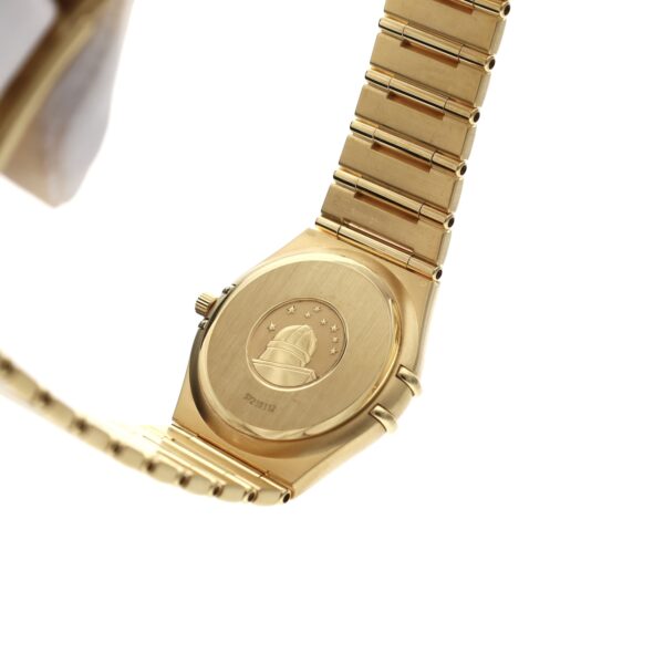 Omega Constellation Date 1112.30.00; 18k. Gouden heren horloge