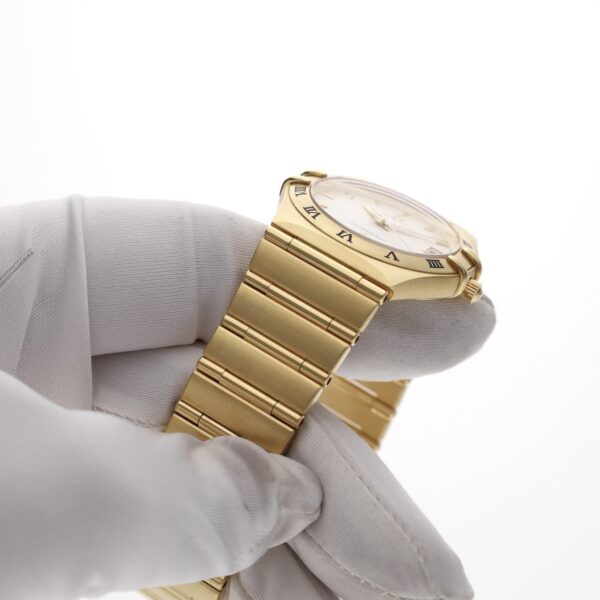 Omega Constellation Date 1112.30.00; 18k. Gouden heren horloge