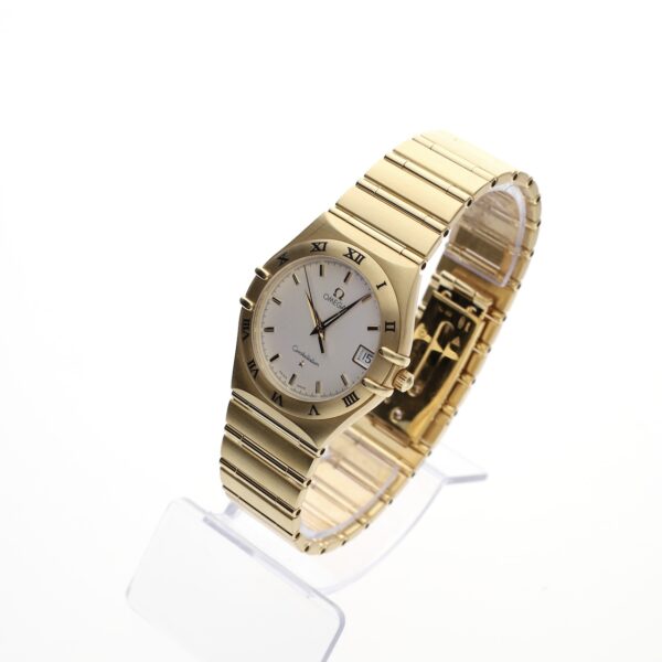 Omega Constellation Date 1112.30.00; 18k. Gouden heren horloge