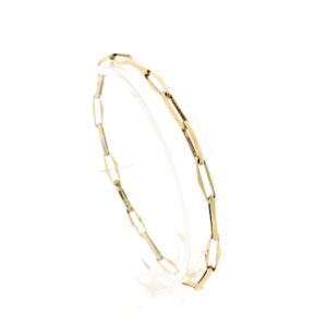 14 karaat geelgouden armband closed for ever